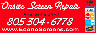 econoscreens.com screen doors